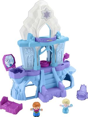 Fisher-Price Little People Disney Frozen Elsa's Enchanted Lights Palace Playset