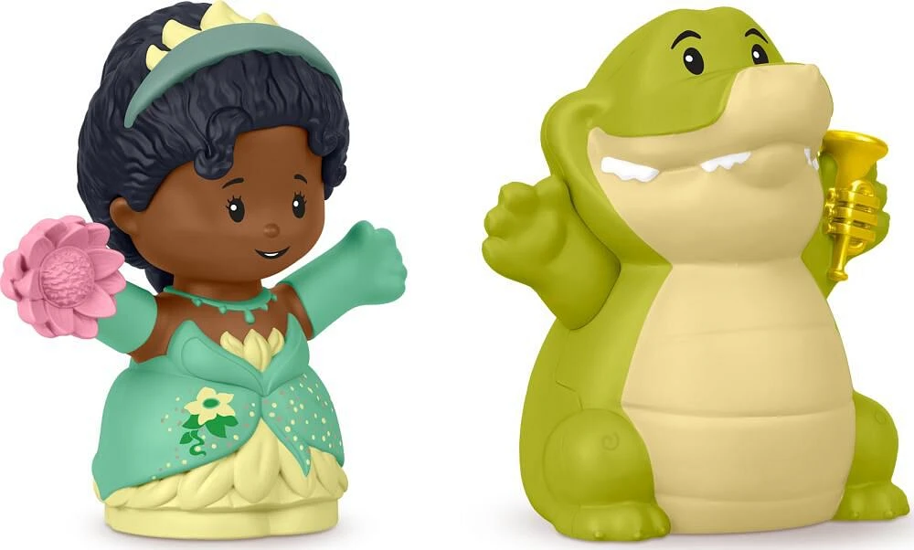 Little People Princesses Disney Coffret de 2 fig. Tiana et Louis