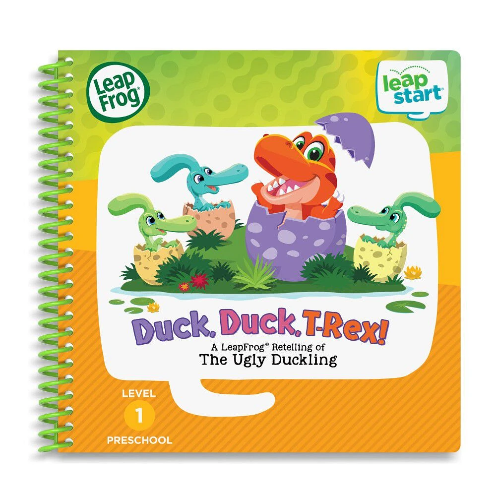 LeapStart Duck, Duck, T-Rex! - A Retelling of The Ugly Duckling Activity Book - English Edition