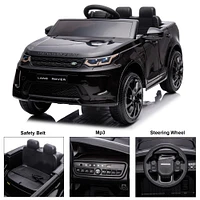 Voltz Toys Land Rover Discovery avec télécommande, noir