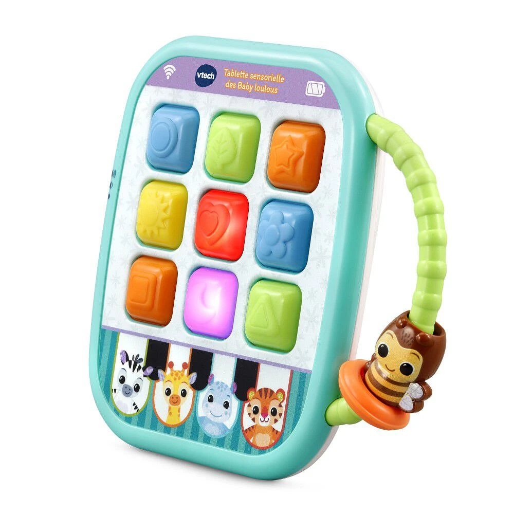 VTech Squishy Lights Learning Tablet - French Edition