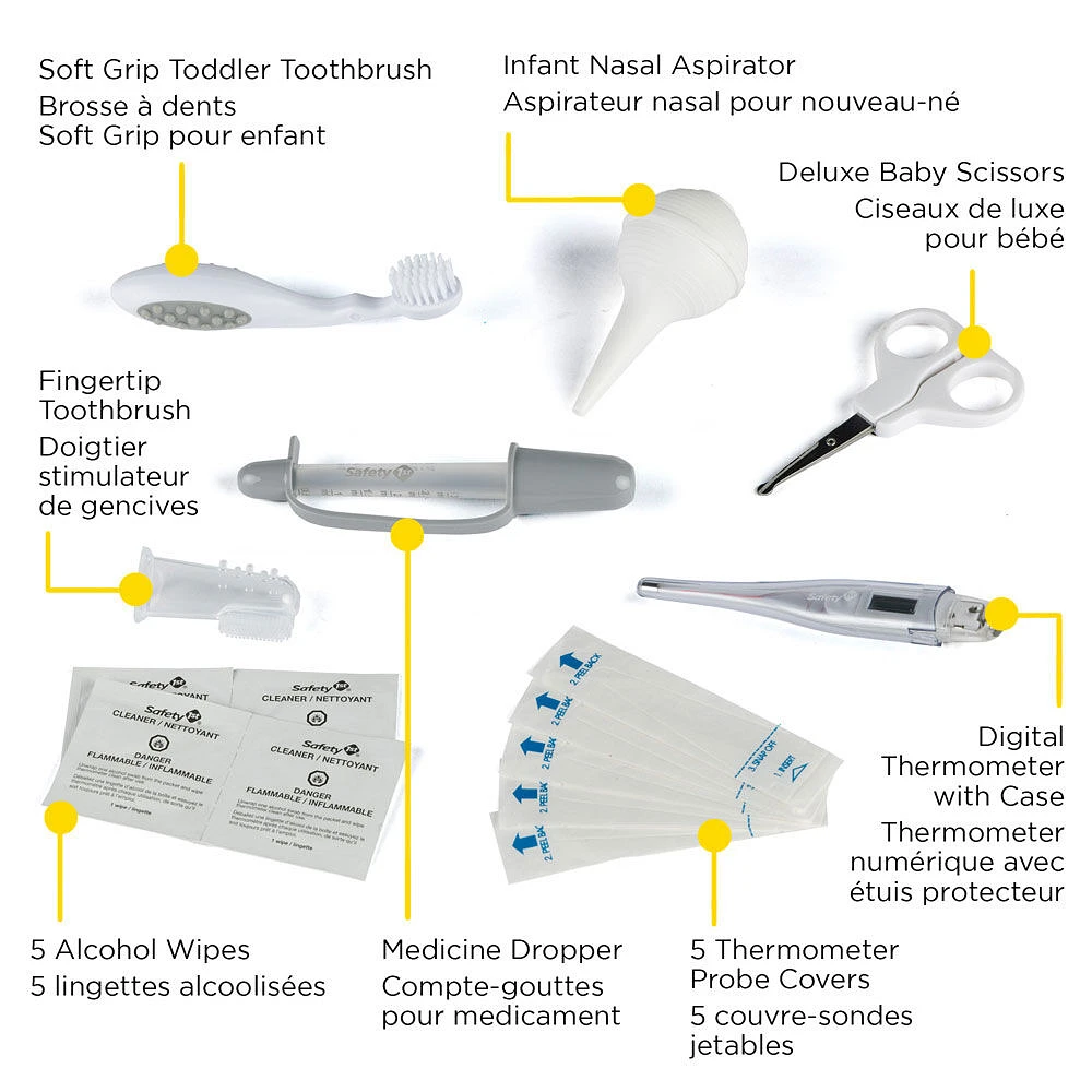 Safety 1st Newborn Essentials Healthcare and Grooming Kit