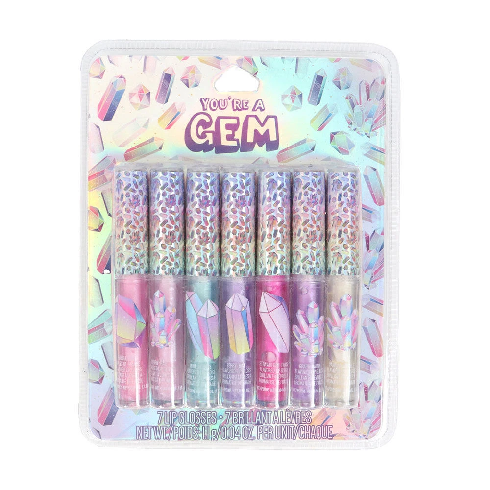 7Pk Lip Gloss - You're A Gem