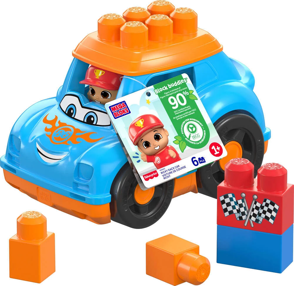 Mega Bloks Ricky Race Car