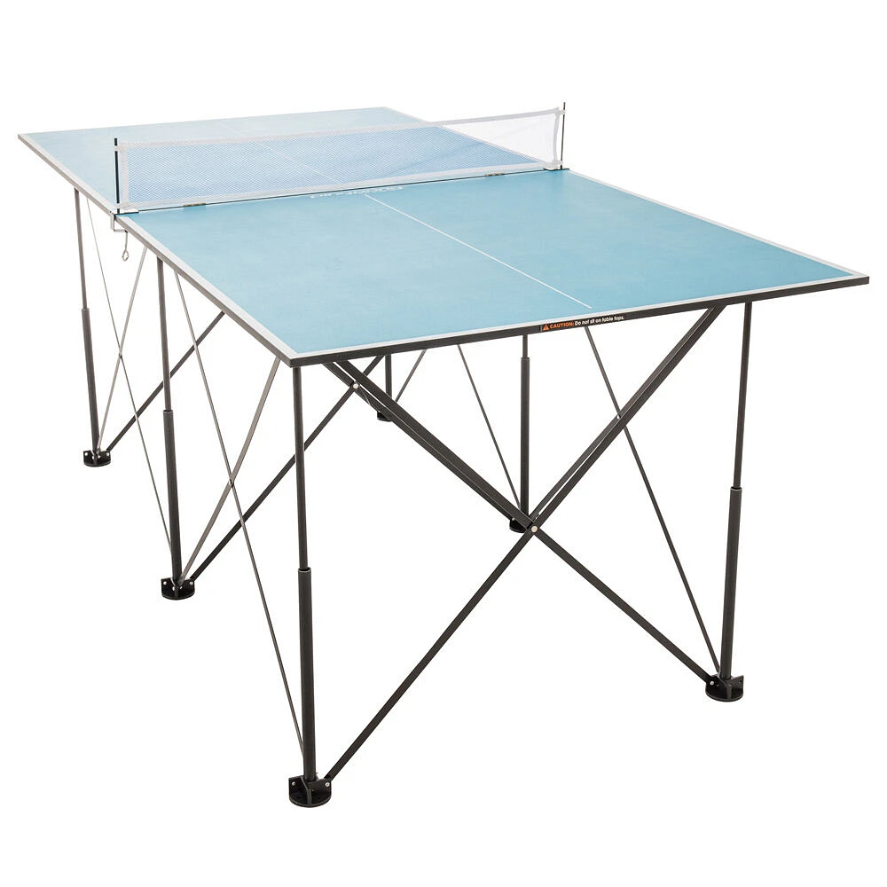 Stand de table de ping-pong 6 pieds, bleu - Édition anglaise