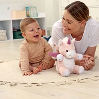 Cloud b Love Light Buddies Lily The Unicorn Multisensory Plush W/Light and Soothing Sounds