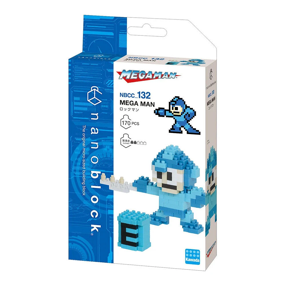 Nanoblock - Mega Man - Blue - Small