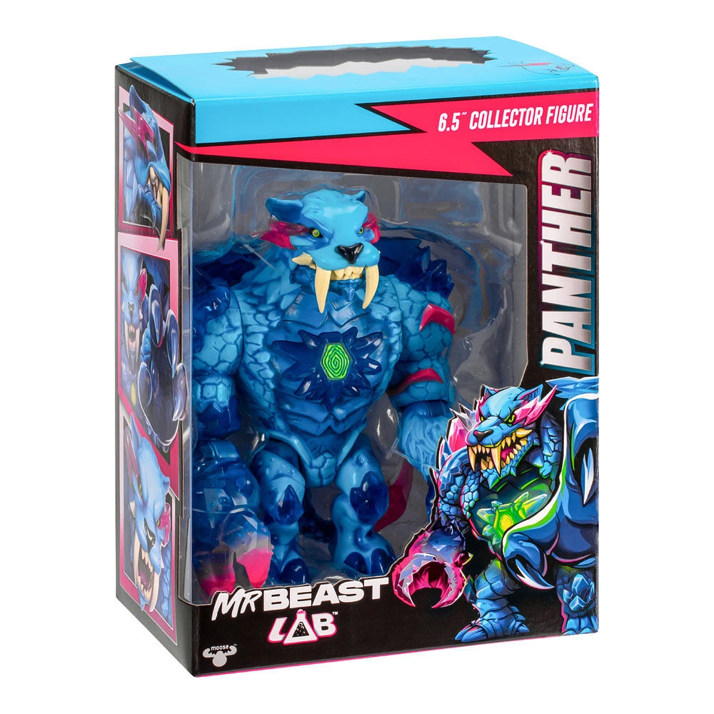 Figurine de collection Apex Beast de MrBeast Lab. Apex Beast Panther