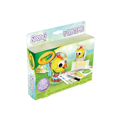 Trousse de bricolage du printemps Crayola - Poussins
