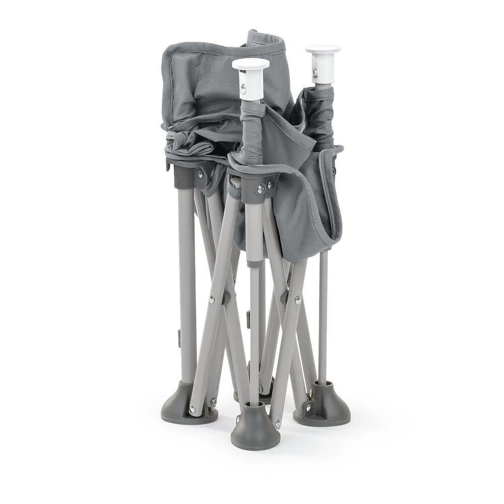 Bright Starts Pop ‘N Sit Portable Booster Seat - Grey