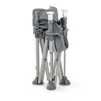 Bright Starts Pop ‘N Sit Portable Booster Seat - Grey