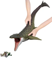 Jurassic World Rebirth Super Colossal Mosasaurus Action Figure, Dinosaur Toy