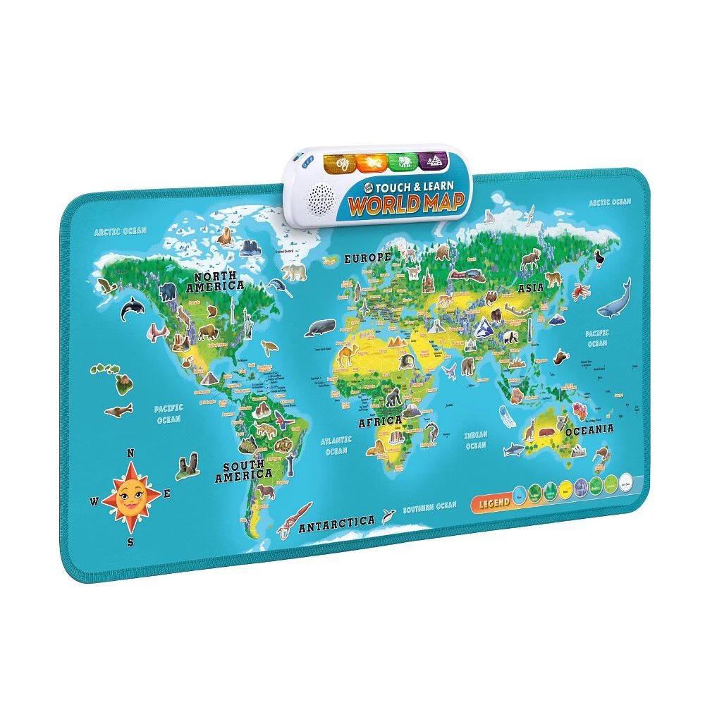 LeapFrog Touch and Learn World Map - English Edition