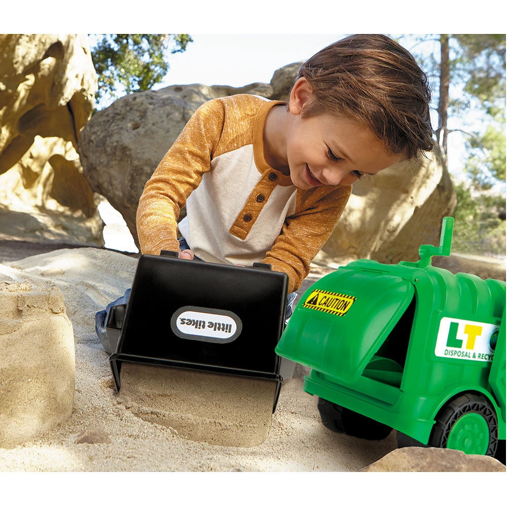 Camion-jouet à ordures Little Tikes de Little Tikes Dirt Diggers | Jouez à l'intérieur ou à l'extérieur dans le sable ou la terre