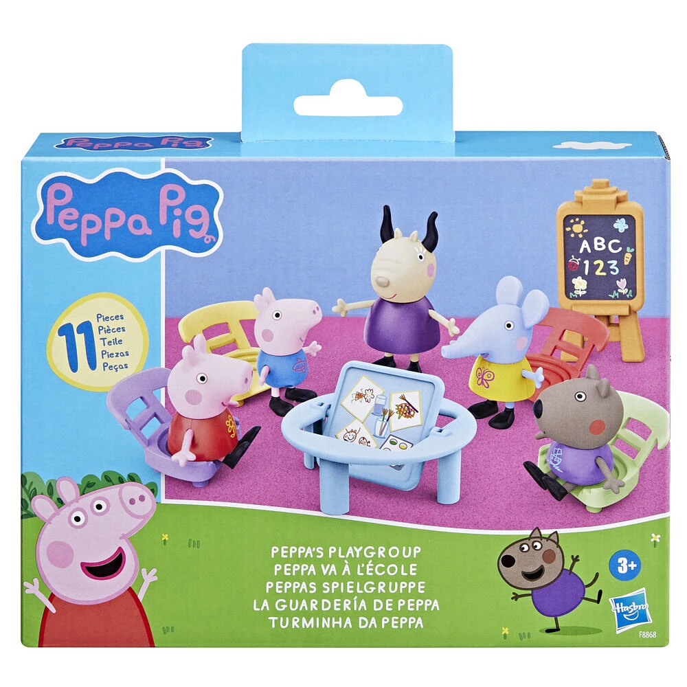 Peppa Pig, Coffret Peppa va à l'école