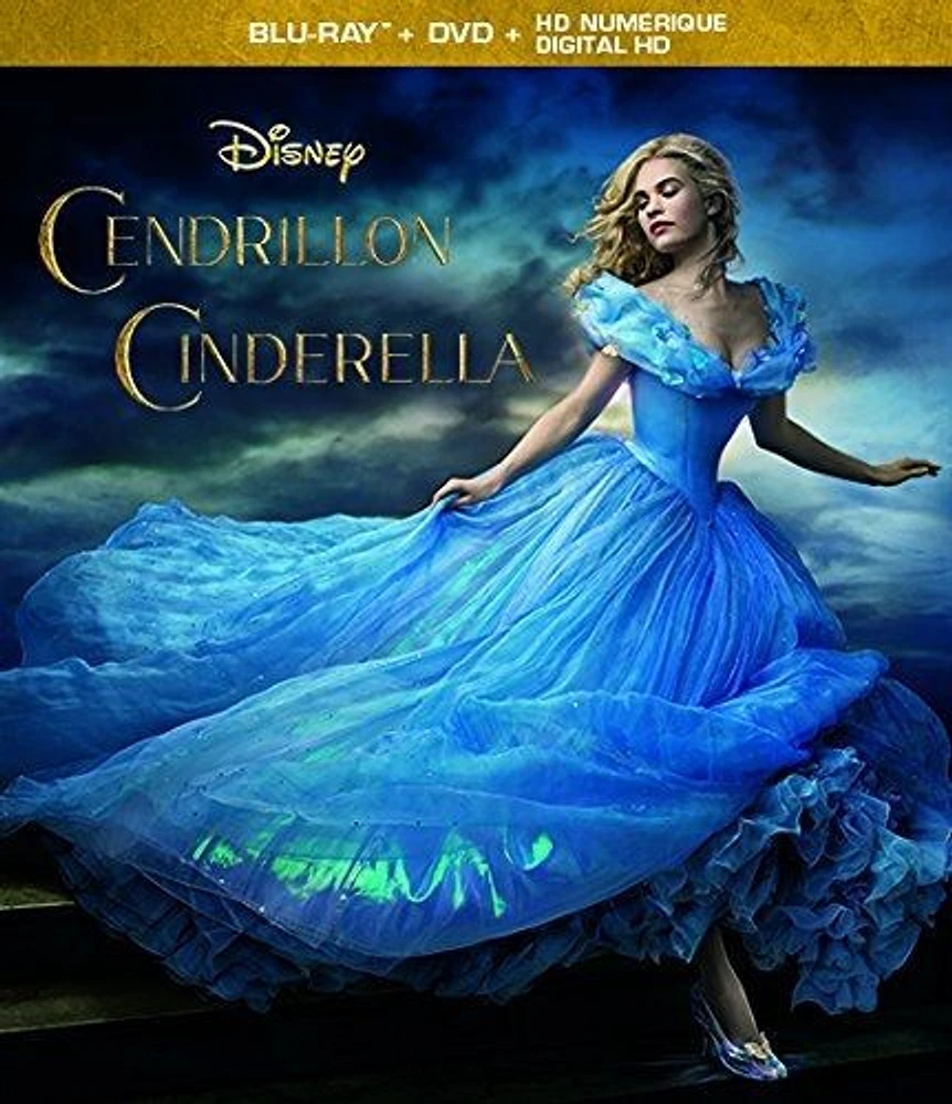 Cendrillon / Cinderella [Blu-ray + DVD + HD numérique] (Bilingual)