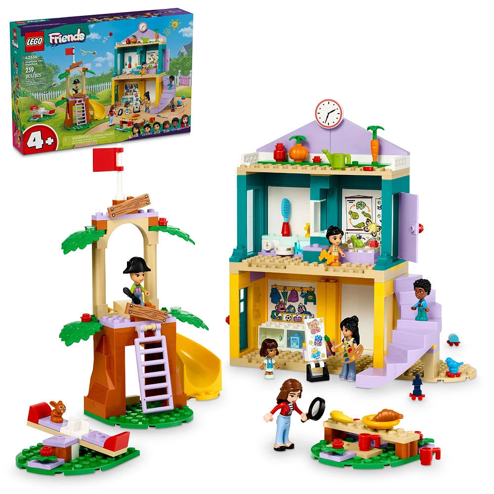 LEGO Friends Heartlake City Preschool Classroom Playset, Kindergarten Creative Pretend Play 42636