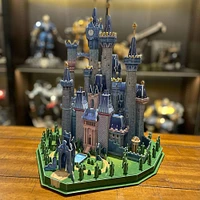 4D Build, Disney Princess, Château de Cendrillon, Puzzle 3D en papier, 300 pièces