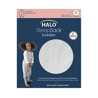 Gigoteuse HALO SleepSack Toddler - Molleton Luxe - Grey - 2T