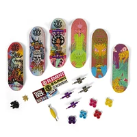 Tech Deck, Sk8shop Fingerboard Bonus Pack, Collectible and Customizable Mini Skateboards (Styles May Vary)