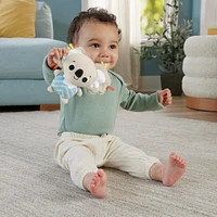 Fisher-Price Simply Senses Newborn Gym Baby Activity Mat with 6 Sensory Toys
