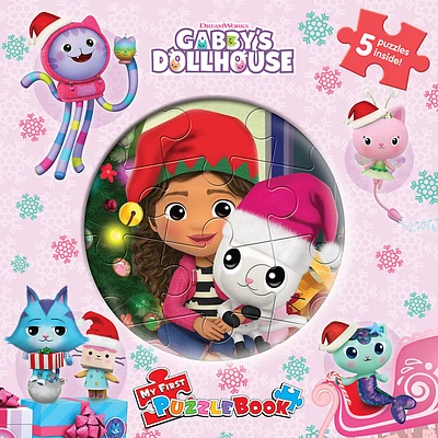 Gabby's Dollhouse Xmas My 1St Puzzle Book - English Edition