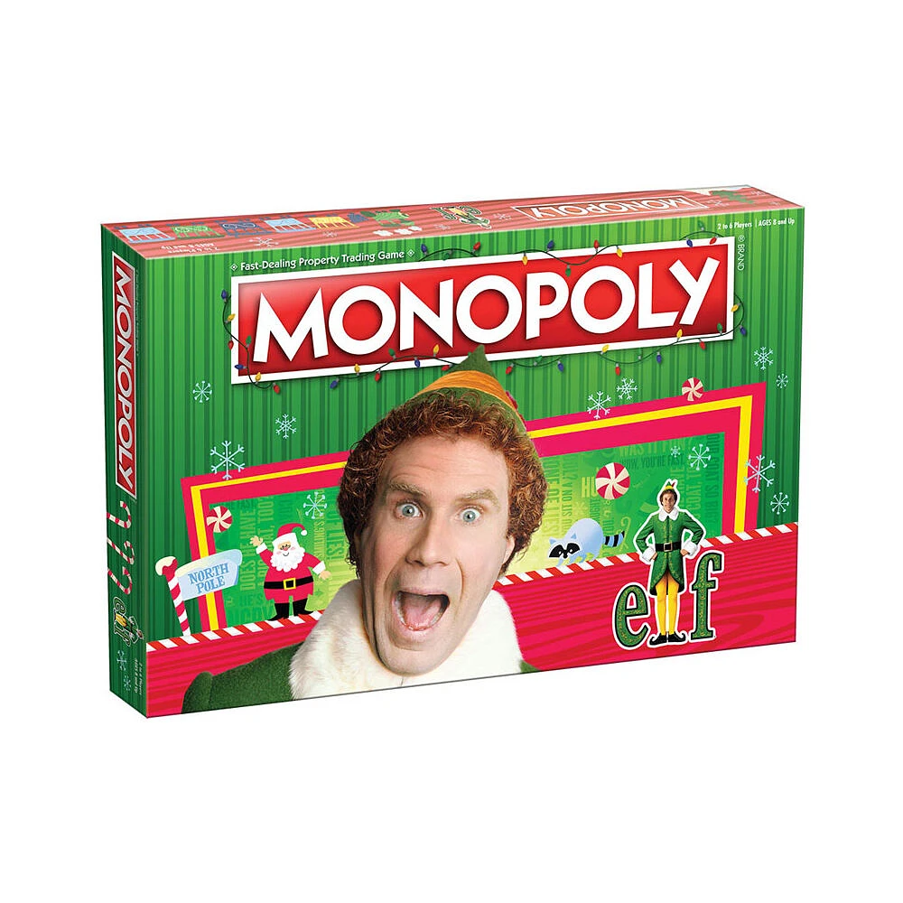 MONOPOLY: Elf Board Game - English Edition