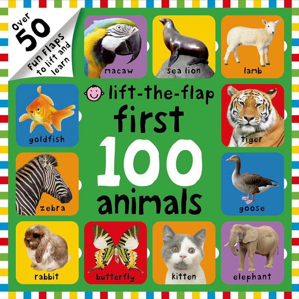 First 100 Animals Lift-the-Flap - English Edition