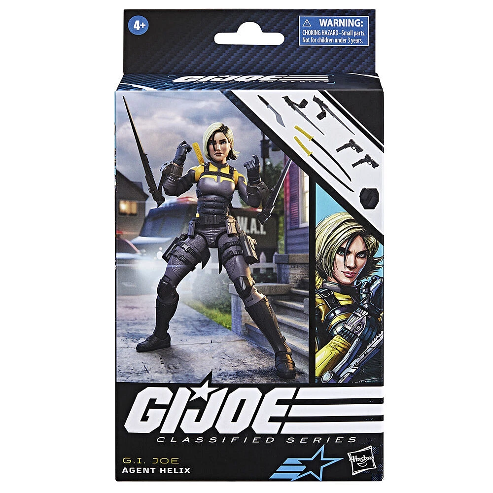 G.I. Joe Classified Series Agent Helix, Collectible G.I. Joe Action Figure (6 Inch), 104