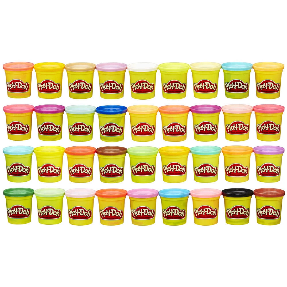 Play-Doh, Mega Pack de 36 pots de pâte à modeler