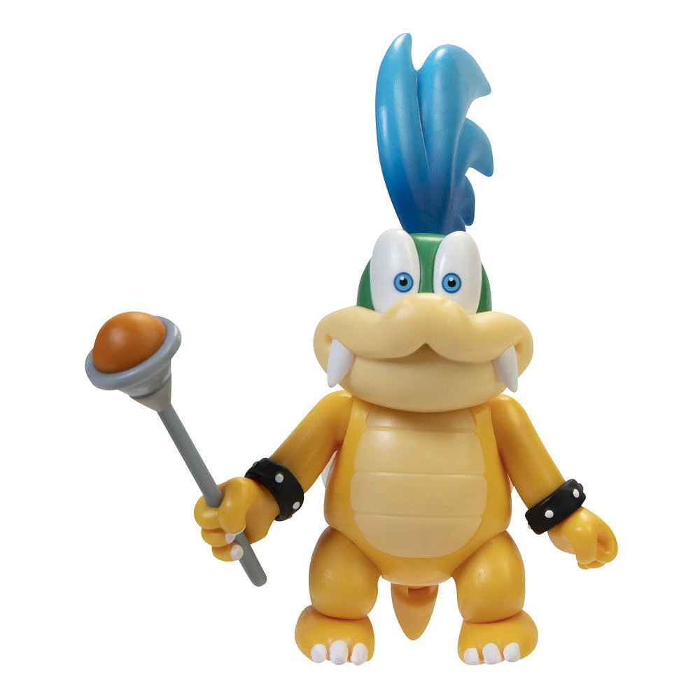  Figurines Super Mario 4 pouces - Larry Koopa avec baguette