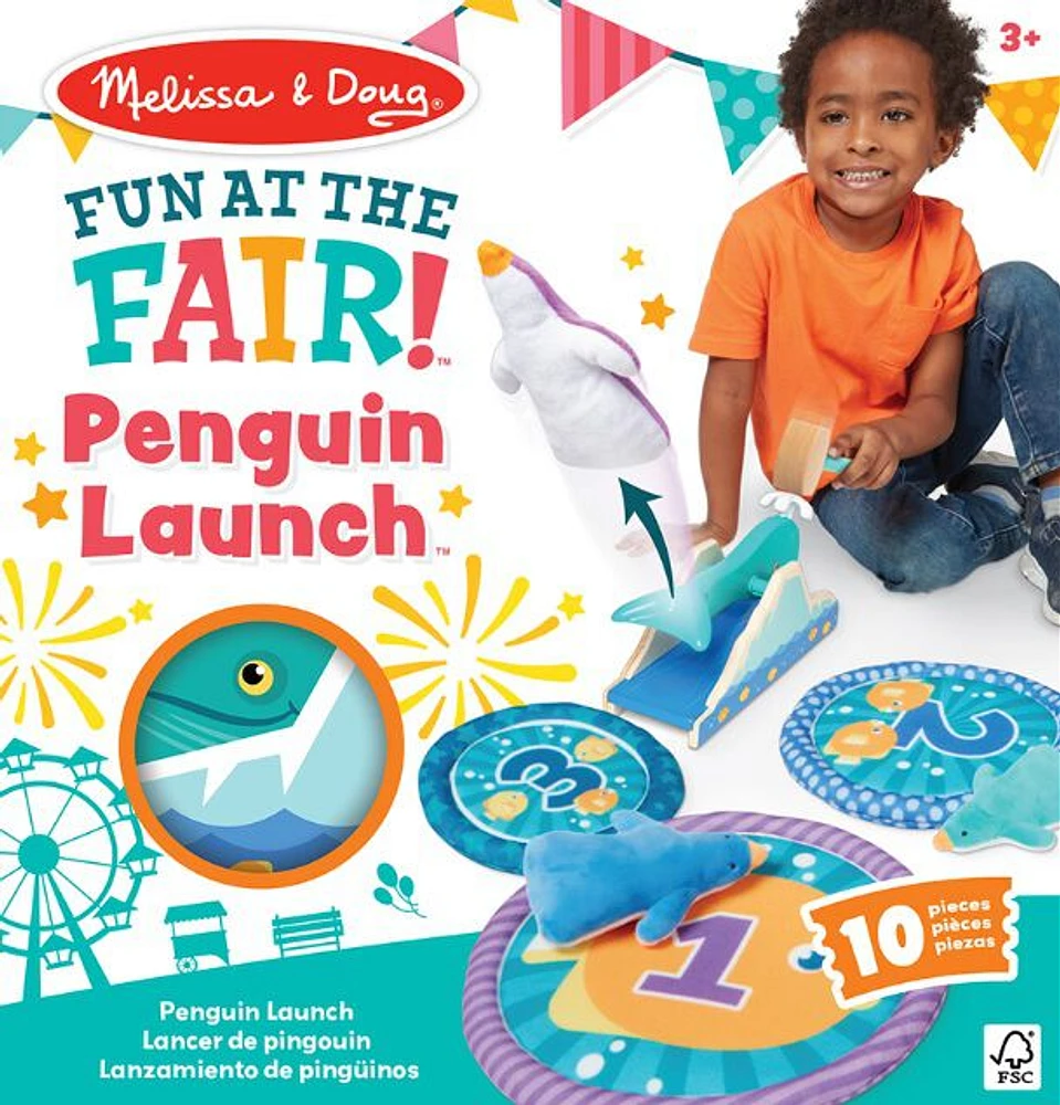 Melissa and Doug - Fun At the Fair-Lancer de Pinouin