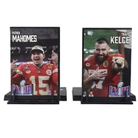 Figurines NFL Posed 7 pouces 2-Pack - Patrick Mahomes/Travis Kelce (Kansas City Chiefs)