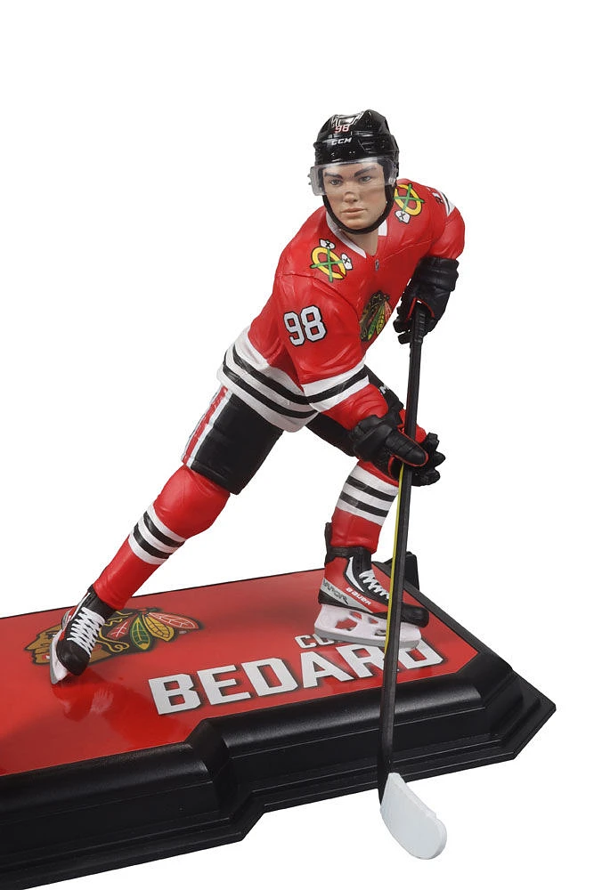 Figurine NHL 7 pouces - Connor Bedard (Chicago Blackhawks)