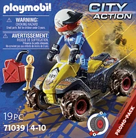 PROMO PACK Playmobil - Racing Quad