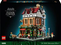 LEGO Icons La bâtisse Tudor Ensemble de construction de modèle réduit Décoration de bureau à domicile pour adultes 10350