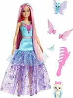 Barbie-A Touch of Magic-Malibu-Poupée avec 2 animaux féeriques