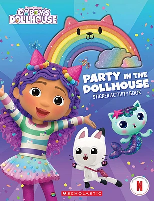 Party in the Dollhouse (Gabby's Dollhouse Sticker Activity Book) - Édition anglaise