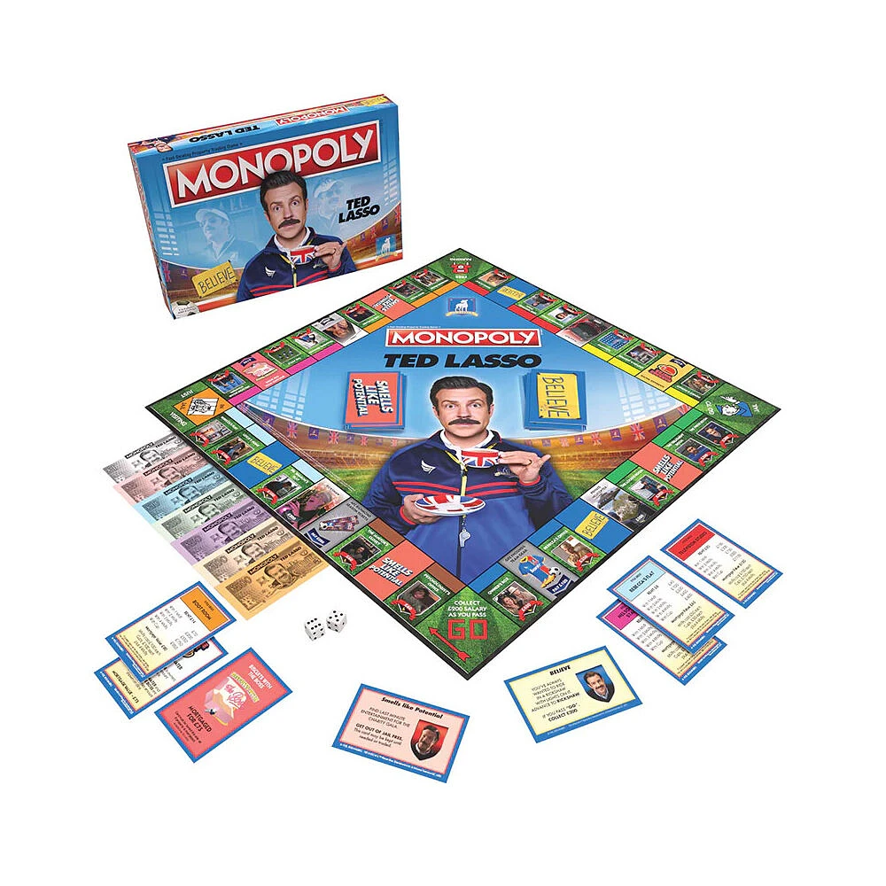 USAopoly MONOPOLY: Ted Lasso - Édition anglaise