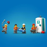 LEGO City La grue de construction mobile jaune Ensemble de jouet 60409