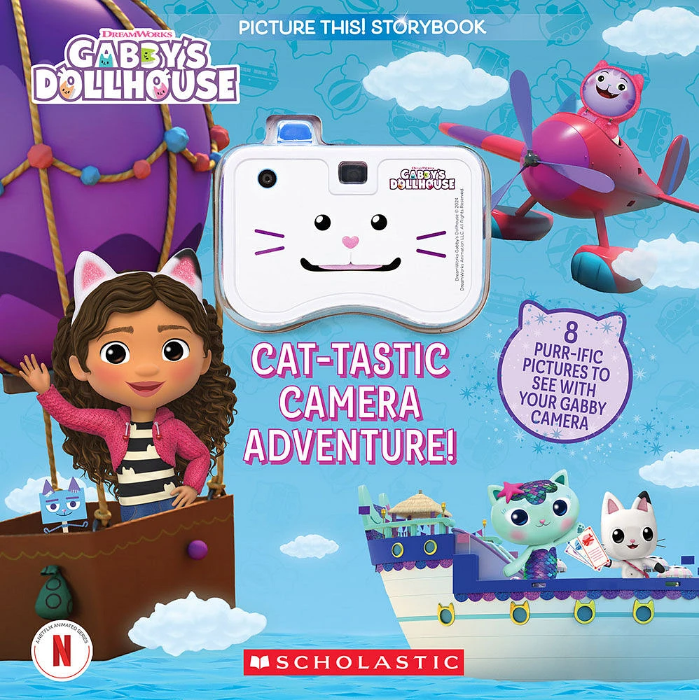 Cat-tastic Camera Adventure! (Gabby's Dollhouse) (Media tie-in) - Édition anglaise