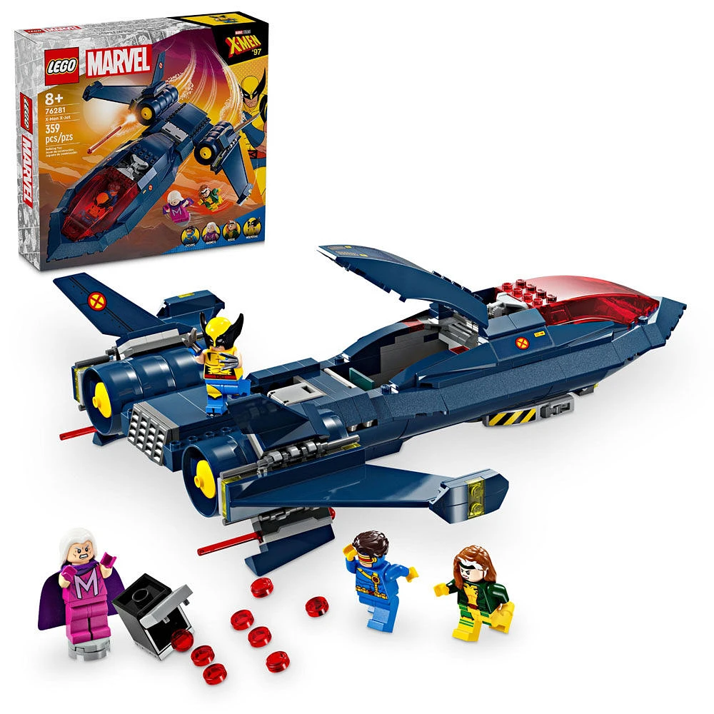 LEGO Marvel L'avion à réaction des X-Men Jouet à construire 76281