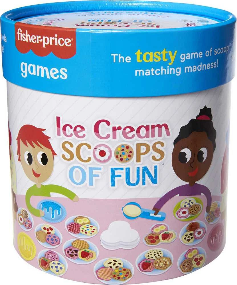 Ice Cream Scoops of Fun Kids Fisher-Price Board Game