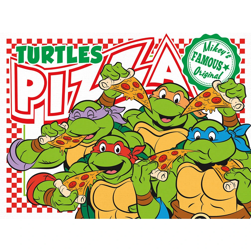 TMNT Pizza 500 Piece Jigsaw Puzzle