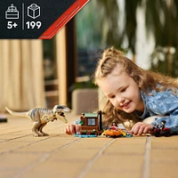 LEGO Jurassic World T. rex River Escape - Dinosaur Toy For Kids, Boys, and Girl 5-7 - 76975