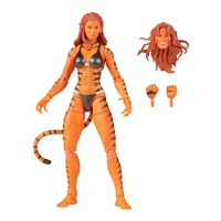 Marvel Legends Series Avengers, figurine de collection Marvel's Tigra de 15 cm et 3 accessoires