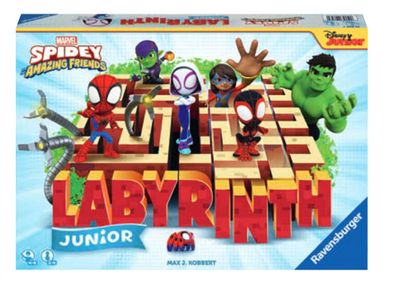 Spidey and Friends Labyrinth Jr. Race for Treasures in a Moving Maze