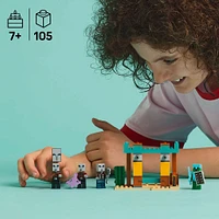 LEGO Minecraft La patrouille du désert des Illageois Ensemble de jeu vidéo pour enfants 21267