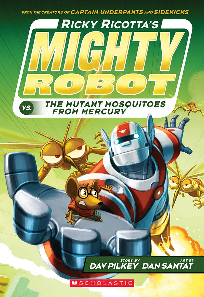 Ricky Ricotta's Mighty Robot #2: Ricky Ricotta's Mighty Robot vs. the Mutant Mosquitoes from Mercury - English Edition