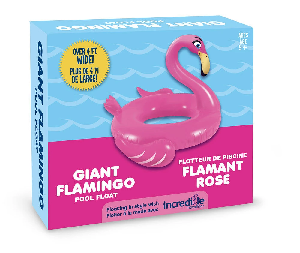 Incredible Novelties Giant Flamingo Pool Float